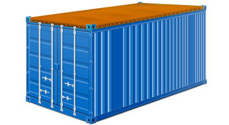 Open-top container